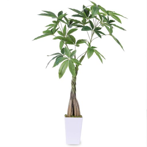 フェイクグリーン人工観葉植物観葉樹造花パキラ高さ98cm多幸の木鉢植え植木光触媒空気清浄世話がない屋内ホーム玄関オフィスインテリアおしゃれ