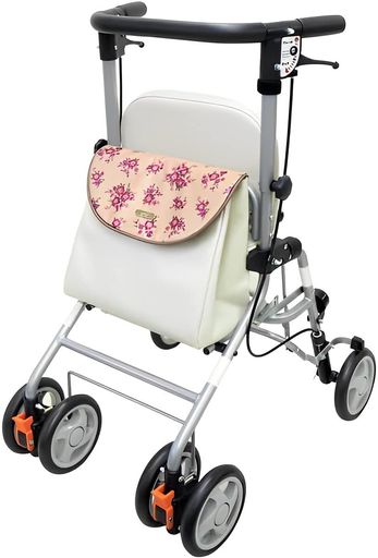 アイルリンク 座面連動ブレーキ付歩行器 アイルウォークLight~ライト~ シュシュホワイト｜VlookupStore 店