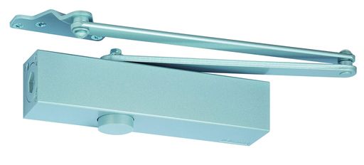 日本ドアーチェック製造ニュースターパラレル型ドアクローザストップなしシルバーP-70021個