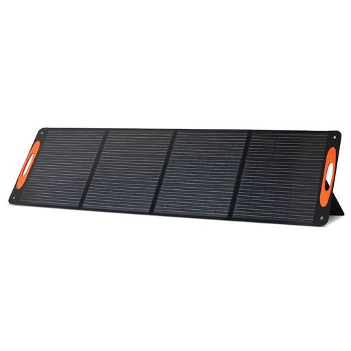 LAUNTOPLT-200Wソーラーパネル200W/20V折りたたみ太陽光単結晶シリコンポータブル電源用IP65防塵防水DC7909/XT60/Anderson出力PortableSolarPanelソーラーチャージャー