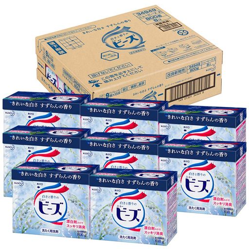 なになにニュービーズ 旧パッケージ品 洗濯用粉末洗剤 800g 2ケース e9negosnkg-3.jpg