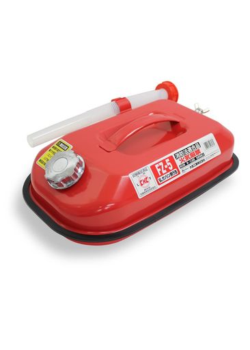 メルテック(meltec)ガソリン携行缶5L消防法適合品KHK[亜鉛メッキ鋼鈑]鋼鈑厚み:0.8mm積重ねタイプMeltecFZ-5