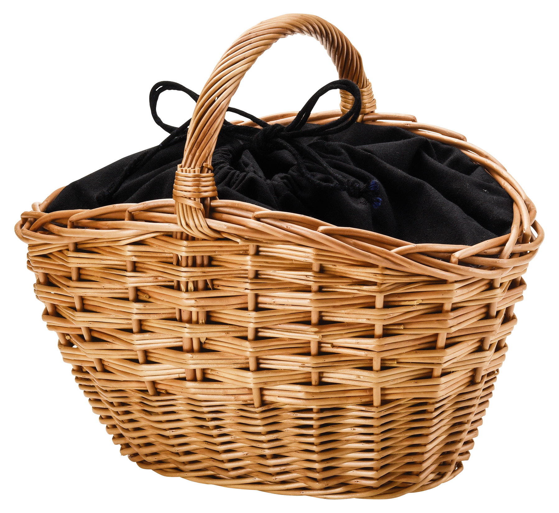 楽天市場】かご 即納可 カゴ バスケット カゴバッグ 柳 ハンドメイド