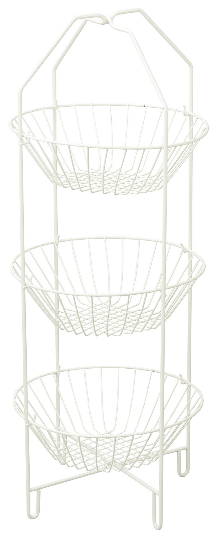 楽天市場】回転3段カゴ什器 61-102-9-1 【 店舗什器 ハンガーラック