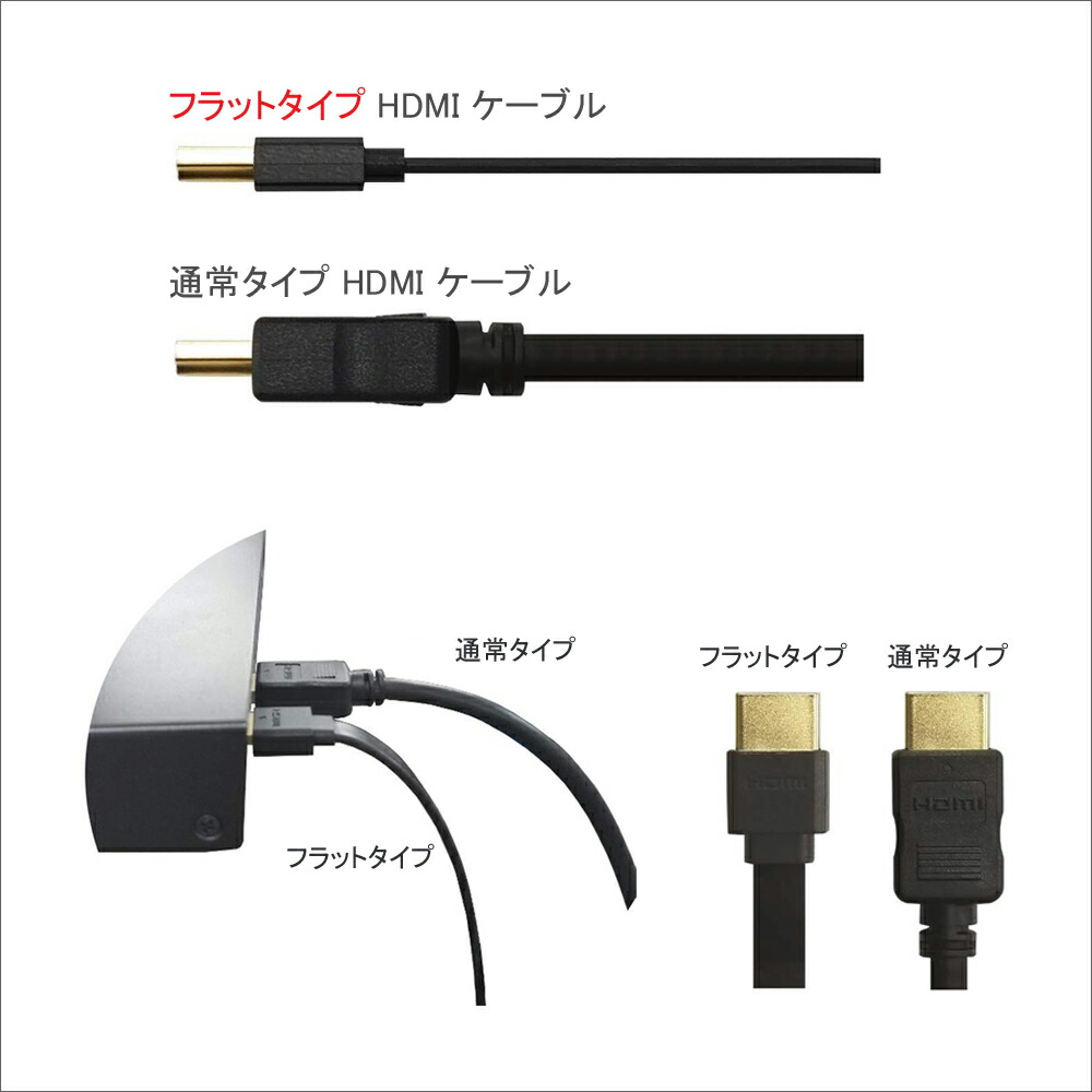 vodaview HDMI ケーブル 1.0m 送料無料 延長アダプタ付き2点セット +