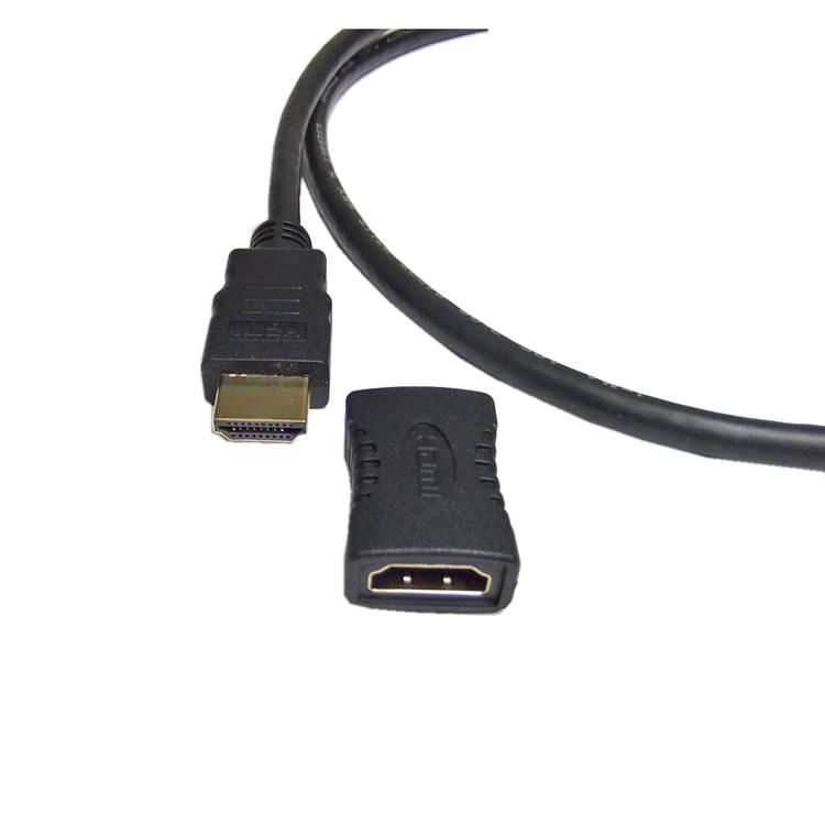 vodaview HDMI ケーブル 1.0m 送料無料 延長アダプタ付き2点セット +