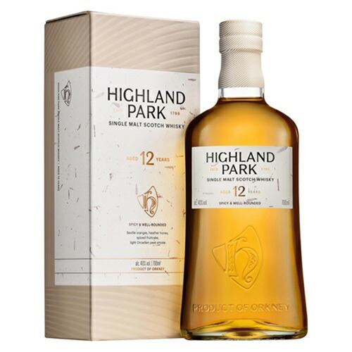 【全品P3倍 4/20限定】 ハイランドパーク 12年 ヴァイキングオナー 700ml 40度 ウイスキー スコッチ シングルモルト アイランズ ウィスキー 長S