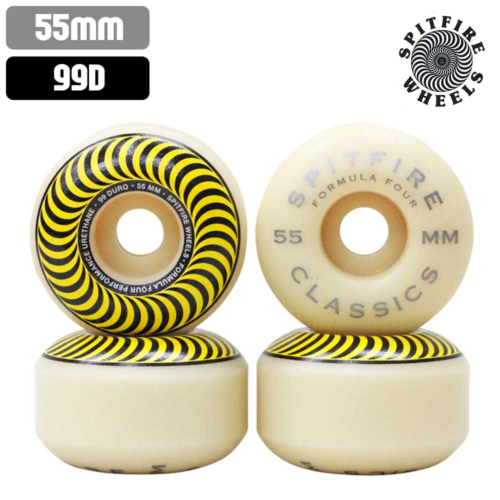 スピットファイア　ウィール　クラシック　ルイロペス　スケボー　54mm99a 楽天市場】スケボー ウィール SPITFIRE スピットファイア 90D