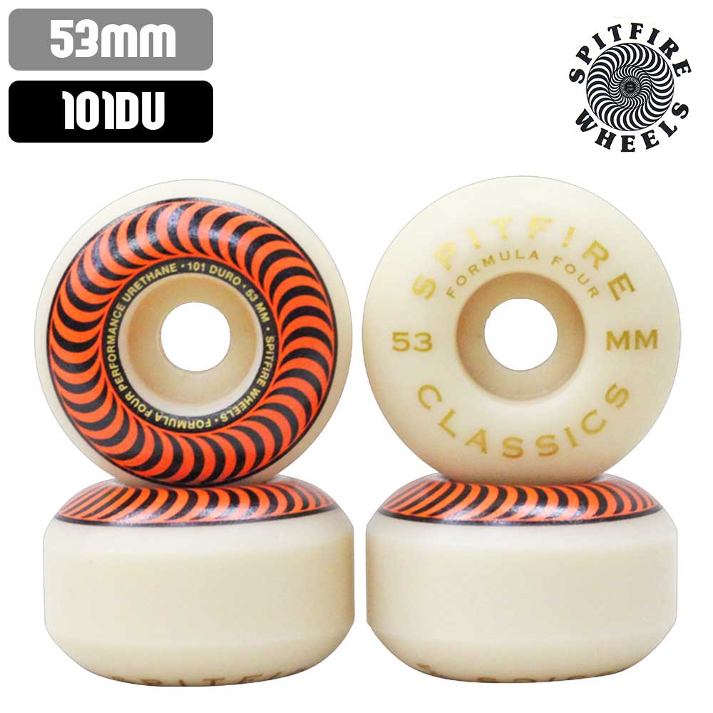 スピットファイア　ウィール　フォーマル4 クラシック　54mm99a Amazon.com : Spitfire Formula 4 99a Conical Full 54mm White