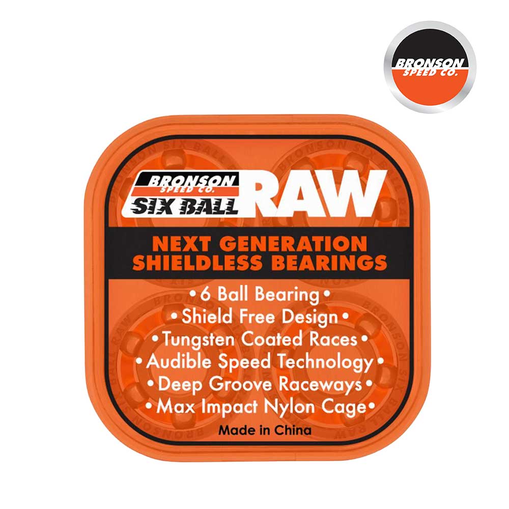 楽天市場】ブロンソン BRONSON6-BALL RAW BEARINGベアリング 6ボール