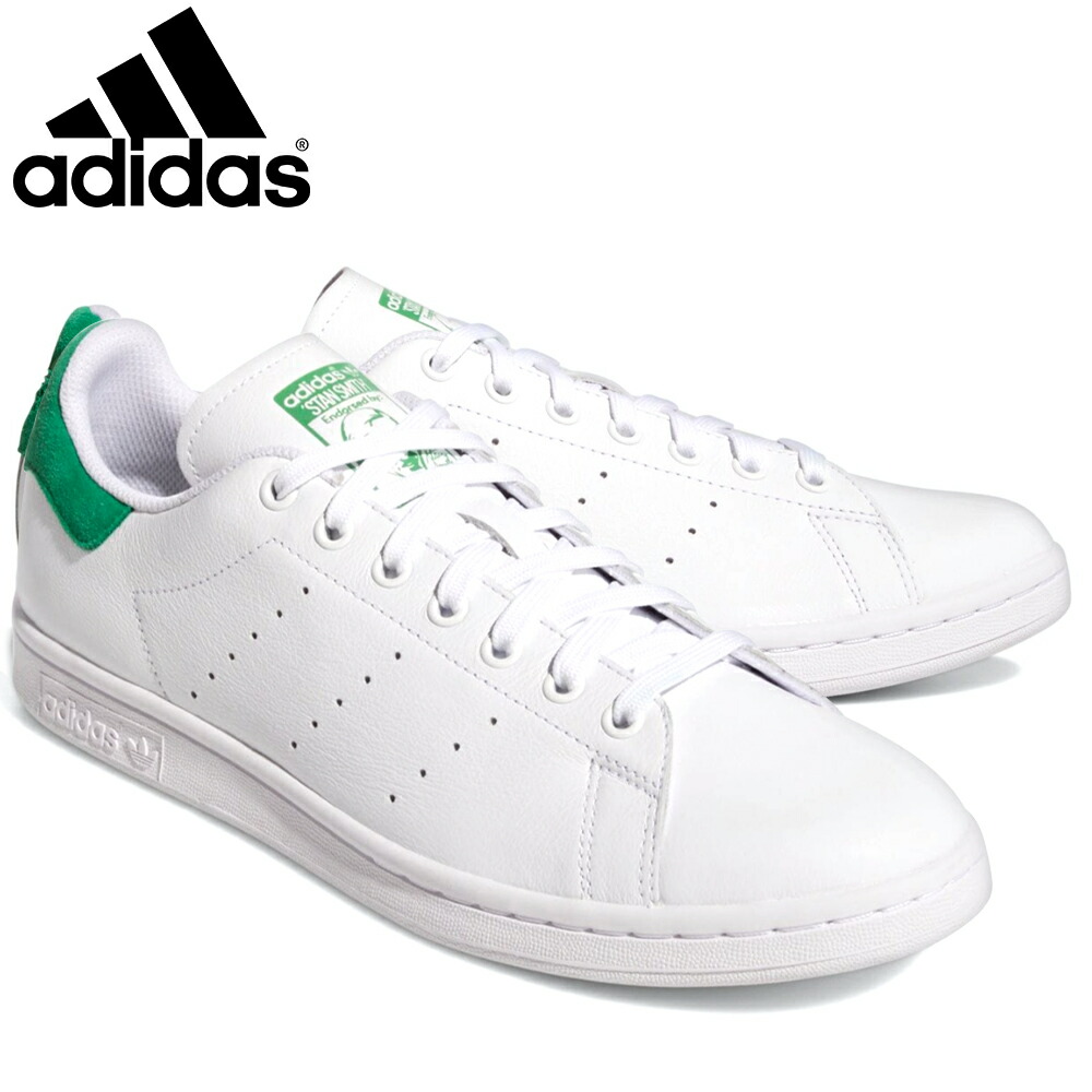 楽天市場】adidas STAN SMITH CWHITE/OWHITE/COUGRN fz6436