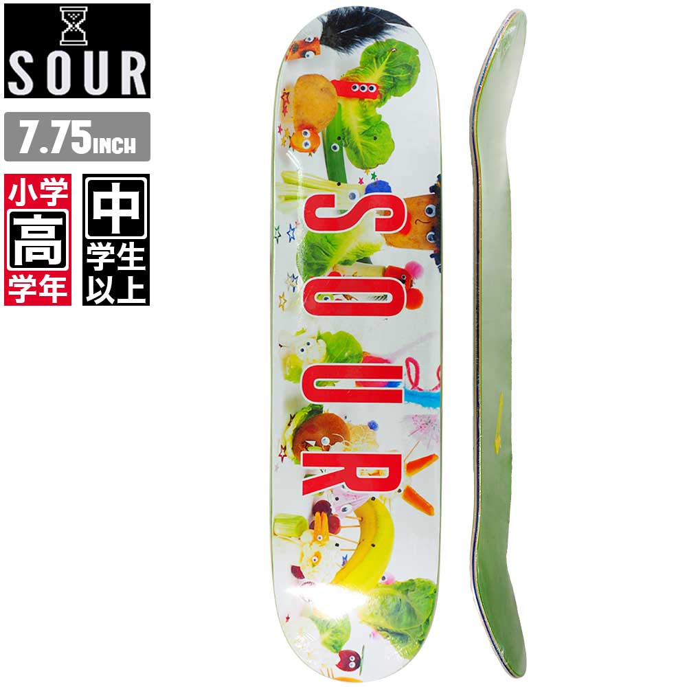 スケボー　デッキ　サワー　sour 楽天市場】スケボー デッキ SOUR Oscar-French Kiss Deck size