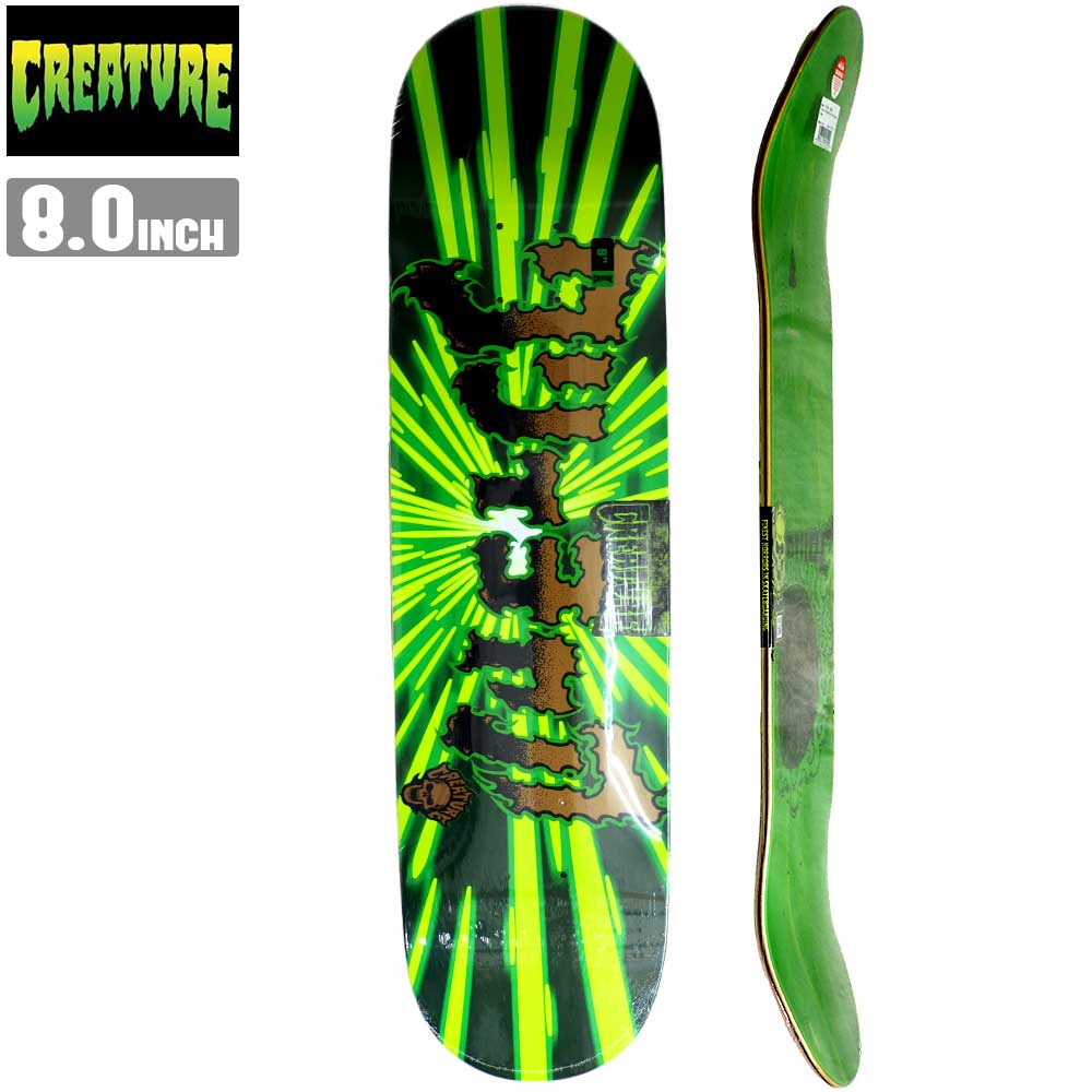 楽天市場】クリーチャー CREATUREスケボー デッキ 8.58 CRETE