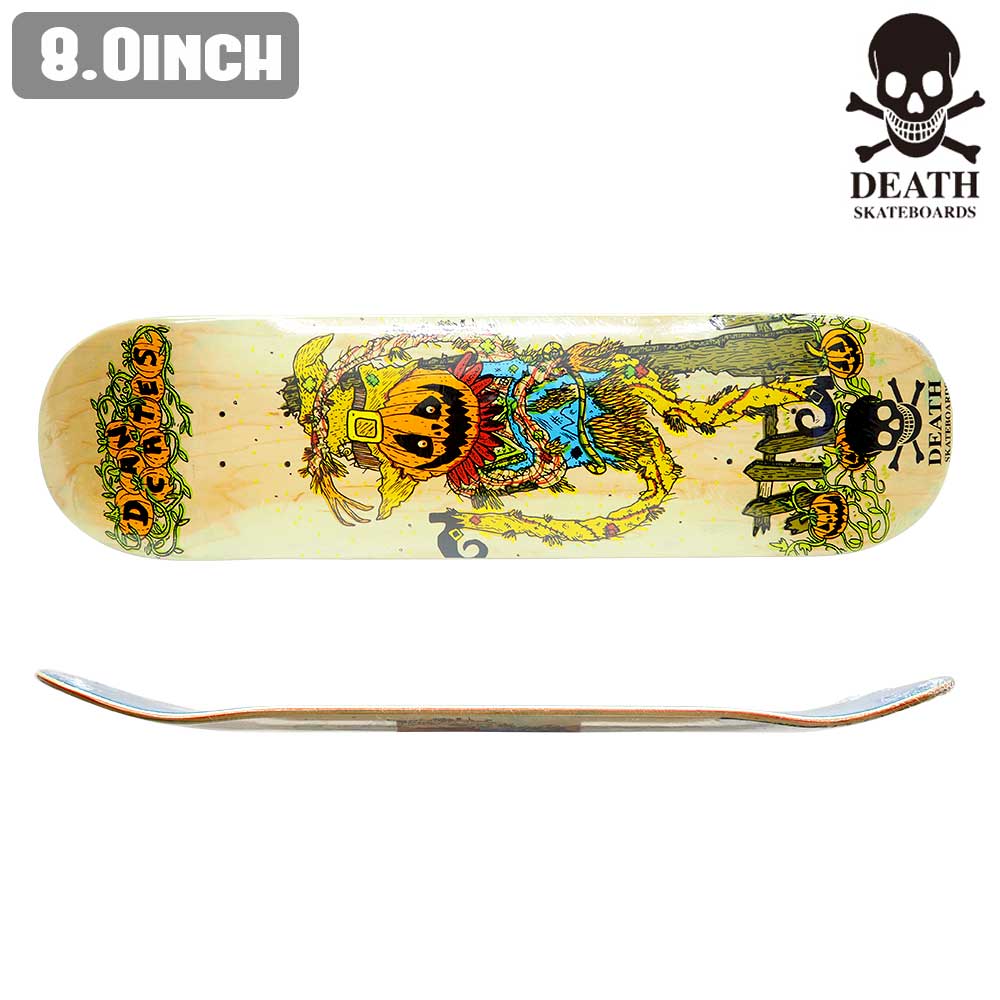 代引不可 あす楽 期間限定10 Off スケボー デッキ Death デス Dan Cates Pumpkin スケートボード 板 ストリート Skate Deck あす楽 公式 正規店 Inch 8 0 高い品質 Mb Oiu Edu Sd