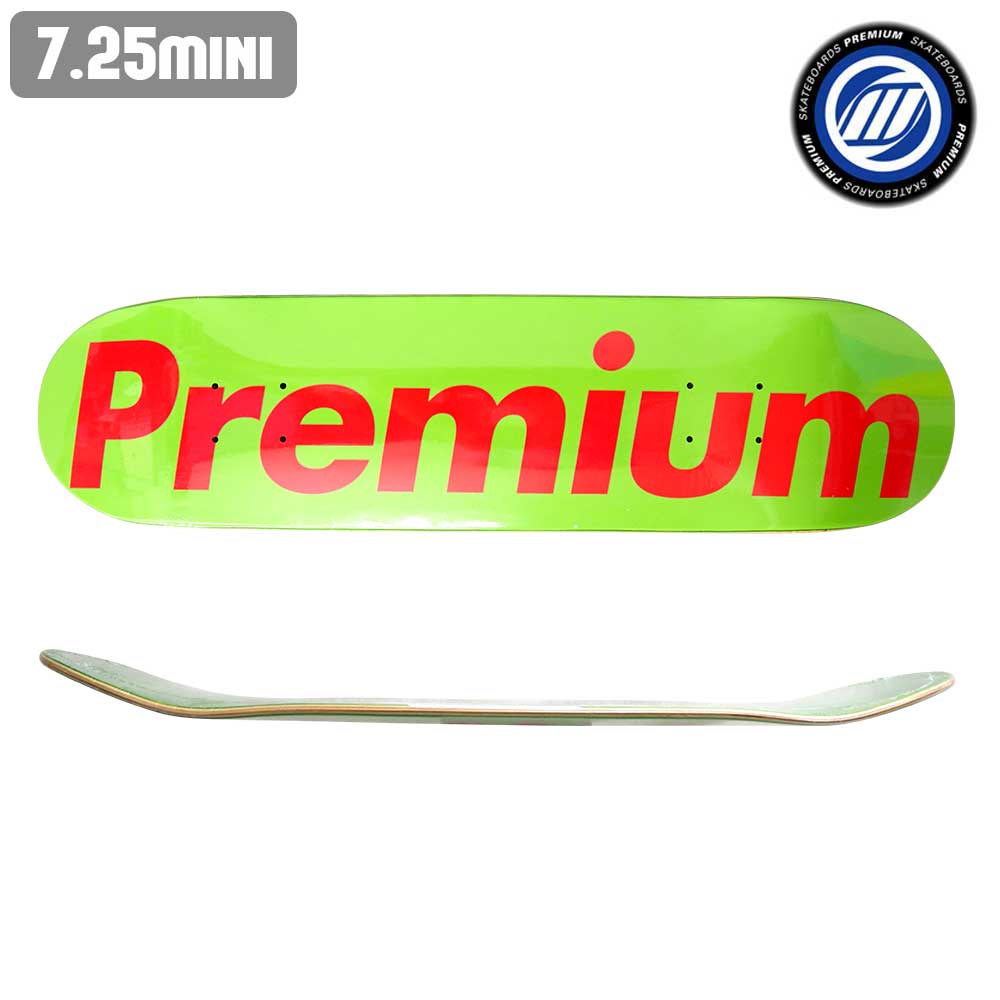 スケボー デッキ Premium プレミアム Grn Ash Burnt Crl Mini スケートボード 板 ストリート Skate Deck あす楽 公式 正規店 Inch 7 25 Fmcholollan Org Mx