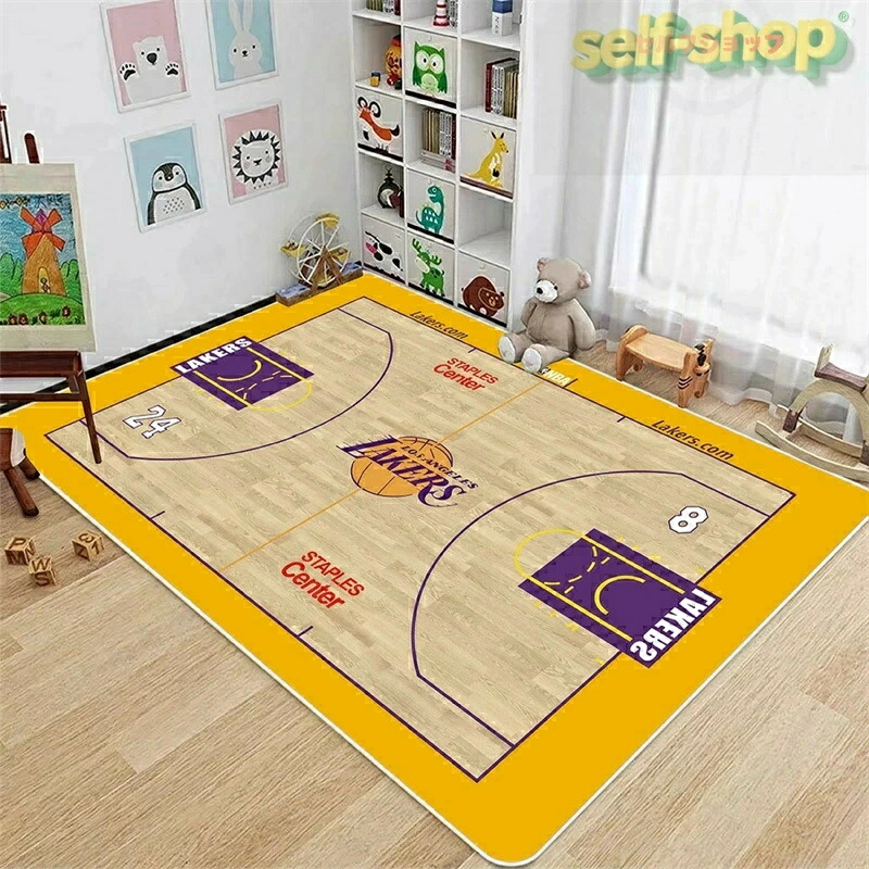 キッズラグ 洗える バスケットボールラグ 室内 複数形大きさ ビッグ 約200*400糎 防音 大判 矩形 籠球場柄 命のせんたく 引っ敷き 引っ敷き 赤ちゃん用引っ敷き 洗える 上滑り打ち切り付 子供部屋 赤ちゃん用 お坊っちゃん 初等学校 幼稚園 運動すること 読み合わせる引っ敷き 生まれ落ちる日