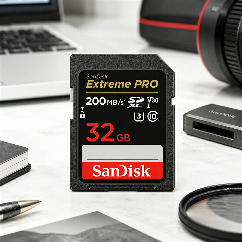 Extreme PRO UHS-I U3 64GB SDXCカード SDSDXXD-64G-GN4IN 海外向パッケージ　UHSスピードクラス３ 4K対応SDカード｜Voie Select 店 8,985円