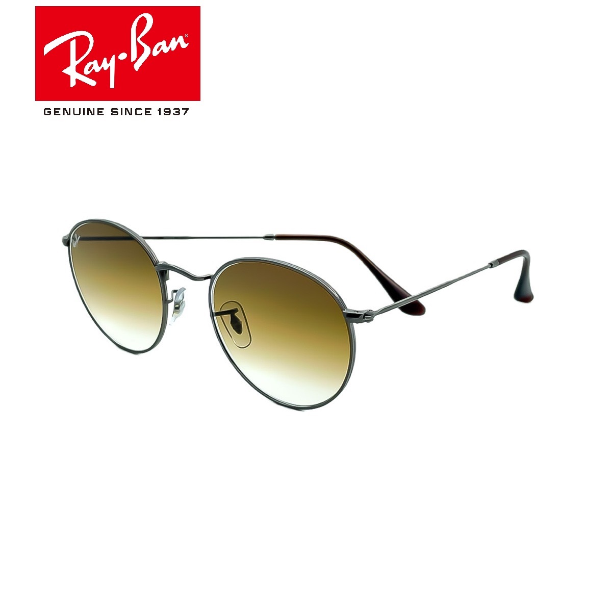 Rayban ラウンド レイバン Rb3447n Roundmetal Uvカット Roundflat 004 51 サングラス 004 51 サングラス レイバン Rayban メンズ 大きい 大きいサイズ 紫外線カット Uvカット Uv400 メタル フレーム おしゃれ ラウンド フラットレンズ グラデーション アジアンフィット