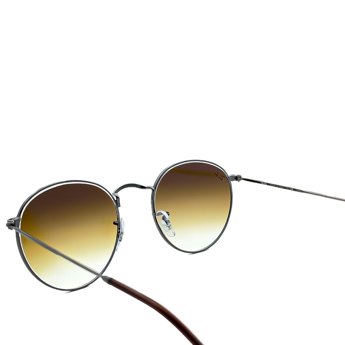 Rayban ラウンド レイバン Rb3447n Roundmetal Uvカット Roundflat 004 51 サングラス 004 51 サングラス レイバン Rayban メンズ 大きい 大きいサイズ 紫外線カット Uvカット Uv400 メタル フレーム おしゃれ ラウンド フラットレンズ グラデーション アジアンフィット