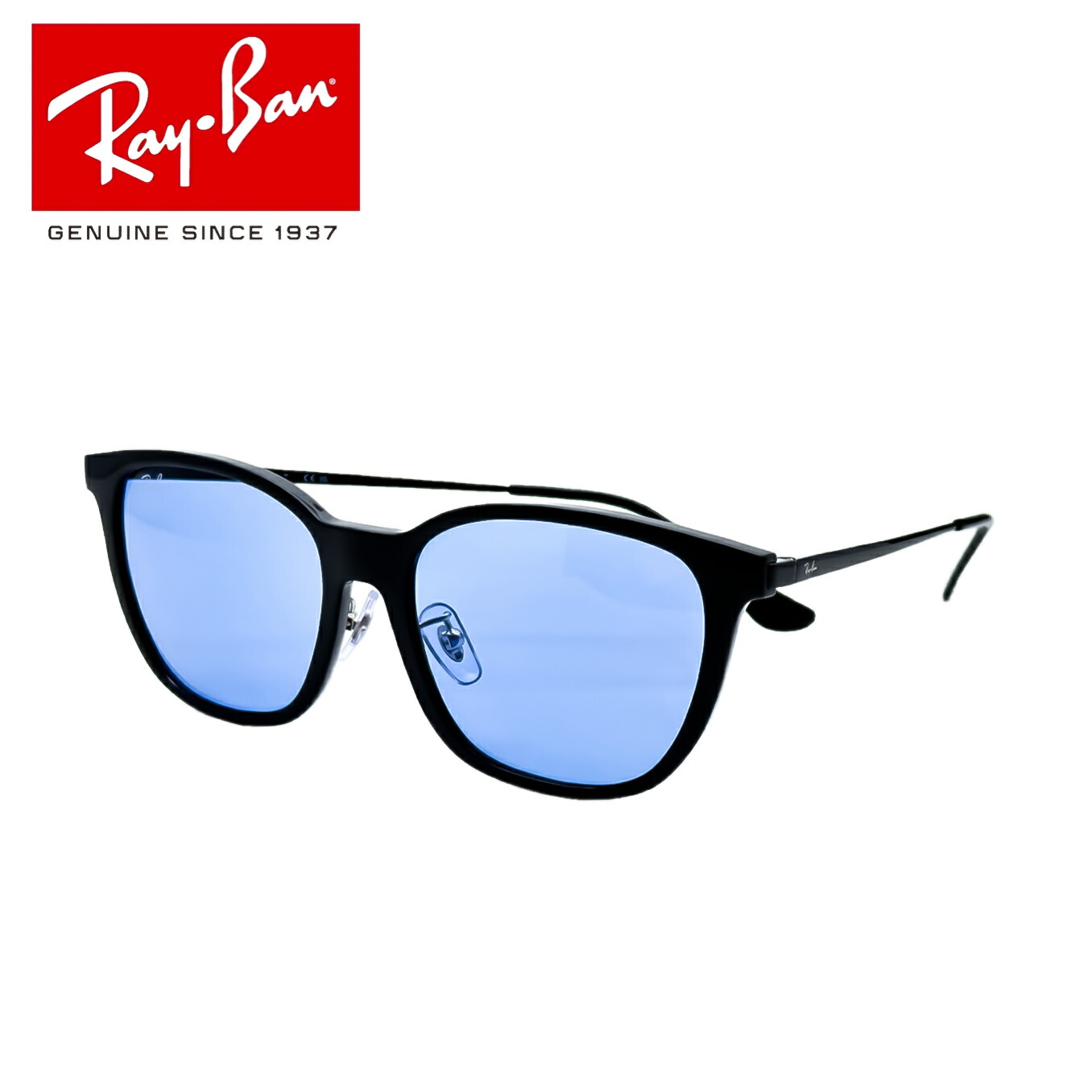 【美品】Ray-Ban サングラス RB4334D 601/80 55 ブルー rb4333d_674680_1.jpg