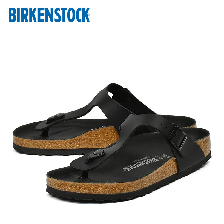 国内正規品 ビルケンシュト ギゼ トリプルブラック ビルコフロー サンダル BIRKENSTOCK Gizeh レギュラー（幅広） 1029143