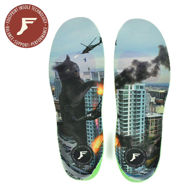 FPインソール ゲームチェンジャ GAMECHANGERS ELITE CUSTOM ORTHOTICS HI Kittybabe Girl 衝撃吸収 中敷き スケートボード ｜Voks