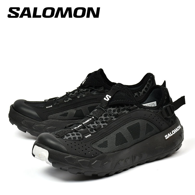 サロモン ソランフィビアン サンダル ウォーターシューズ ブラック SALOMON SOLAMPHIBIAN Black/Black/Alloy L47814800画像