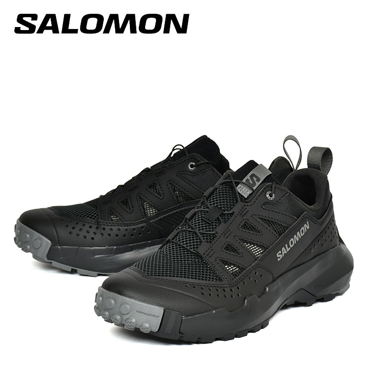 サロモン テランフィビアン 黒いこと 水陸両用 お水シューズ SALOMON TERRAMPHIBIAN Black/Black/Castlerock L49144000