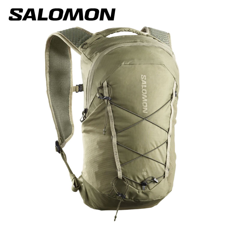サロモン XT 10 背嚢 駈けっくら御徒面子 山歩き御徒面子 オリーブ SALOMON Martini Olive/OLIVE NIGHT/SLATE GREEN LC2858600