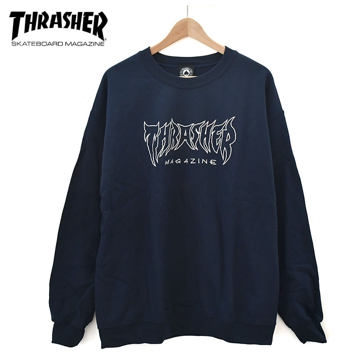 楽天市場】USA製 90s THRASHER Diamond Logo Sweatshirt 黒 L