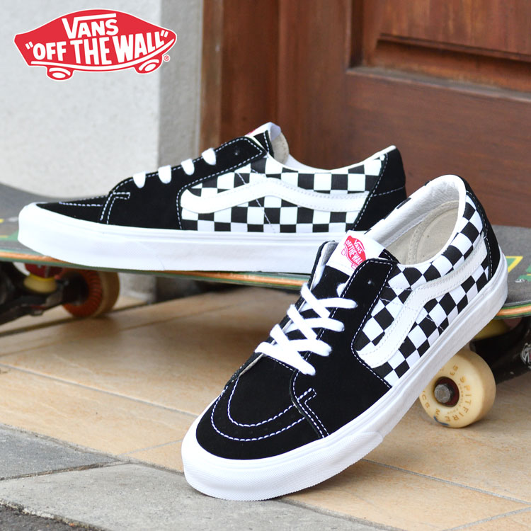 vans skate low checkerboard