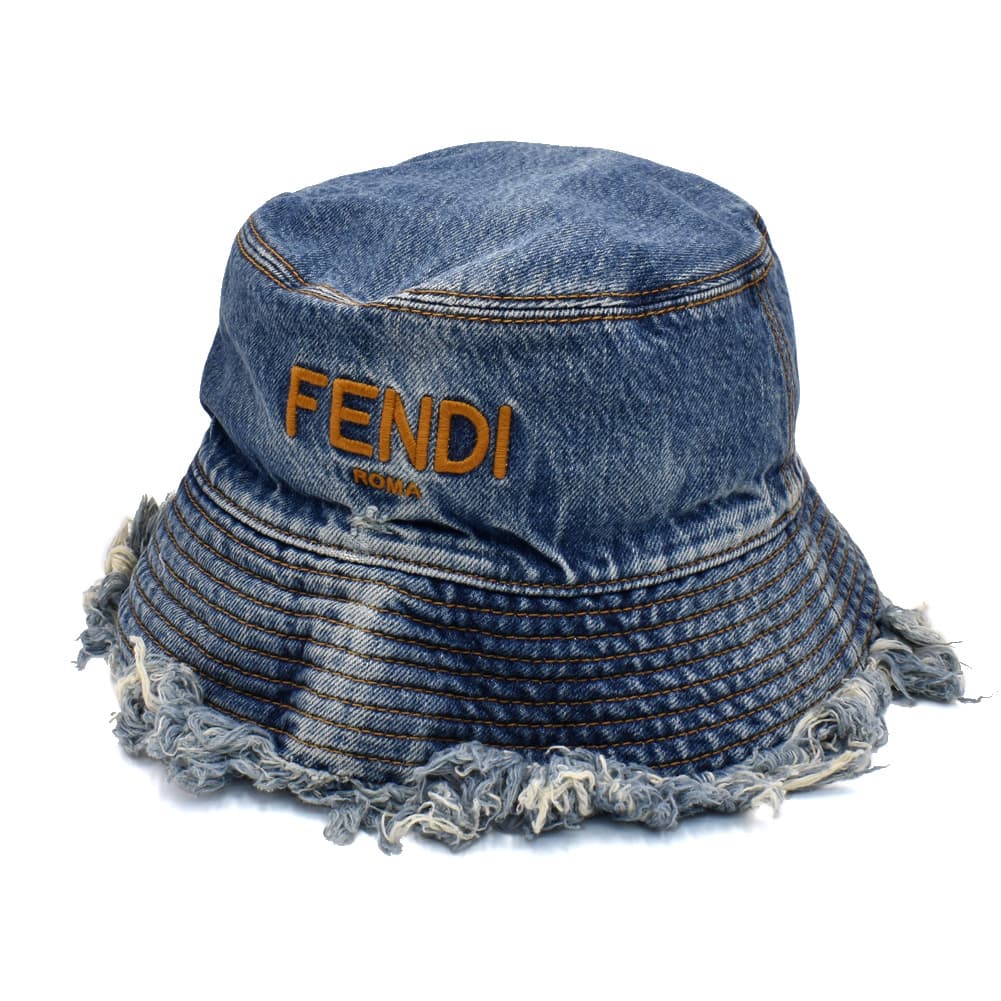 楽天市場】FENDI フェンディ ファブリック バケットハット 帽子
