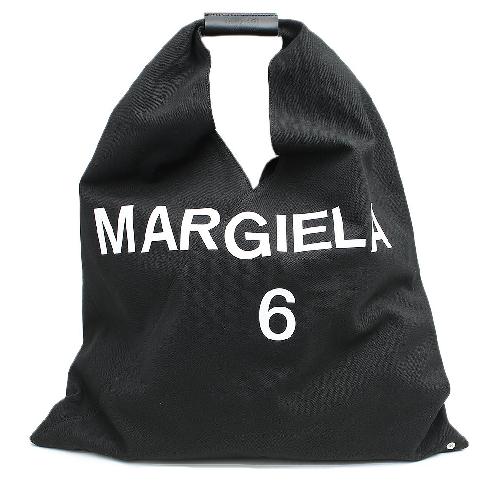 メゾンマルジェラ MM6 MAISON MARGIELA ロゴ ハンドバッグ