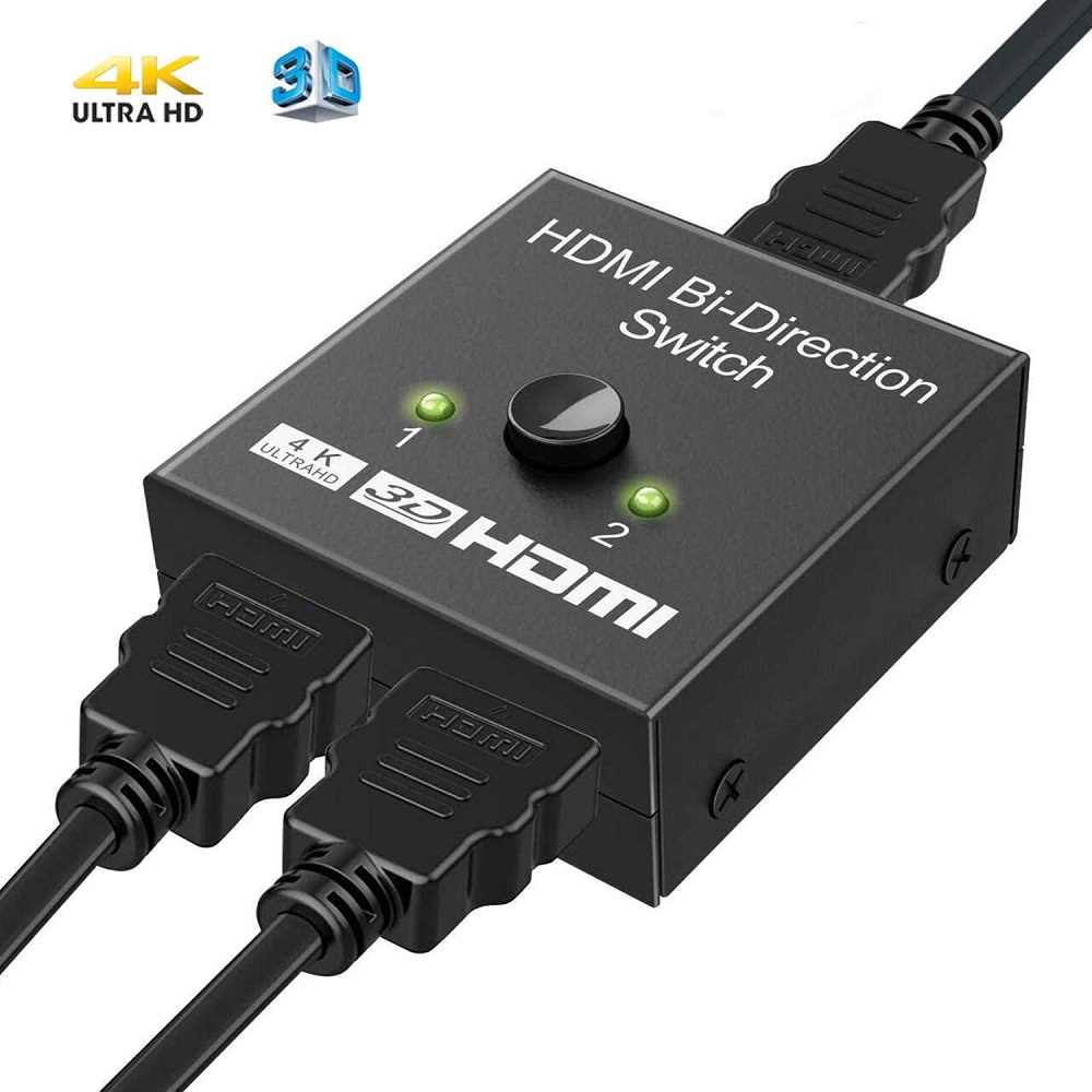4K安定版　HDMI　切替器　hdmi　Pro　1入力2出力/2入力1出力　手動　60HZ　PS4　HDTV対応　2.2　Ver2.0　HDCP　セレクター　4K　切り替え