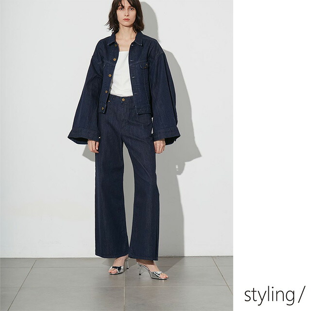 スタイリング 【styling/×Lee】デニムブルゾン Aライン Lee RIDERS 101-J 【2025 新作】 プレゼント ギフト 16,245円