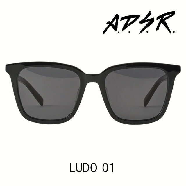 A.D.S.R. 黒眼鏡 LUDO 01 アイウェア エーディーエスアール ADSR 【定め事取りまわし店】【15:00までのご申し付けるで即日送りとどける】 差し上げ物 差し上げ物