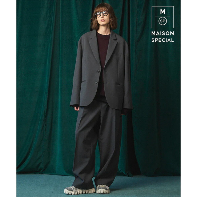 MAISON SPECIAL メゾンスペシャル ヴィンテージ ライク リラックス オーバー セット アップ Vintage Like Relax-Over Set Up 【2025 新作】【15:00までのご注文で即日配送】 プレゼント ギフト