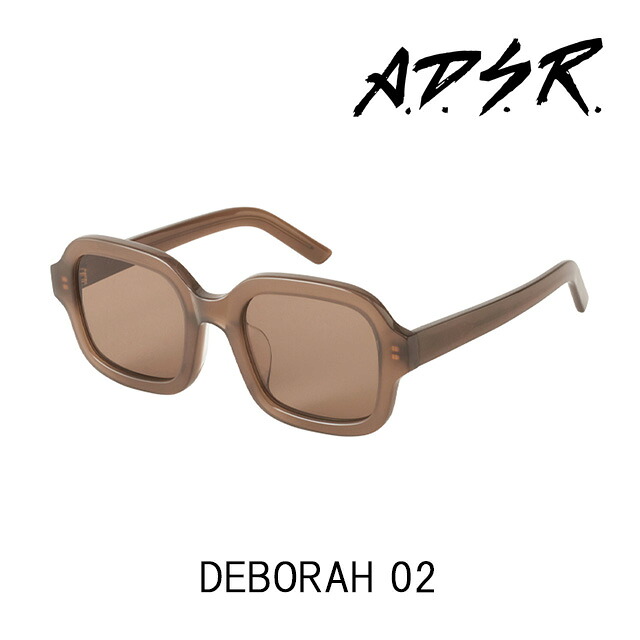 A.D.S.R. サングラス DEBORAH 02 アイウェア エーディーエスアール ADSR 【正規取扱店】【15:00までのご注文で即日配送】 プレゼント ギフト｜store Volk