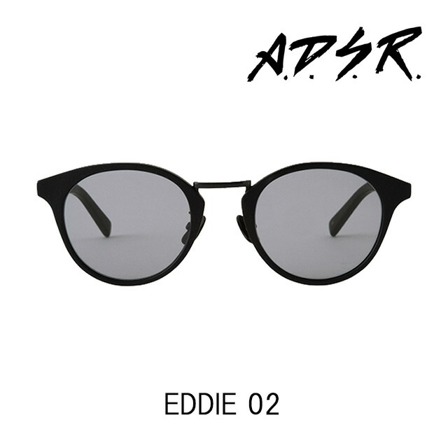 A.D.S.R. 黒眼鏡 EDDIE 02 アイウェア エーディーエスアール ADSR 【定め事取りまわし店】【15:00までのご申し付けるで即日送りとどける】 差し上げ物 差し上げ物