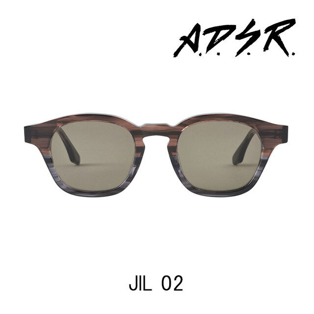 A.D.S.R. サングラス JIL 02 アイウェア エーディーエスアール ADSR 【正規取扱店】【15:00までのご注文で即日配送】 プレゼント ギフト|store Volk