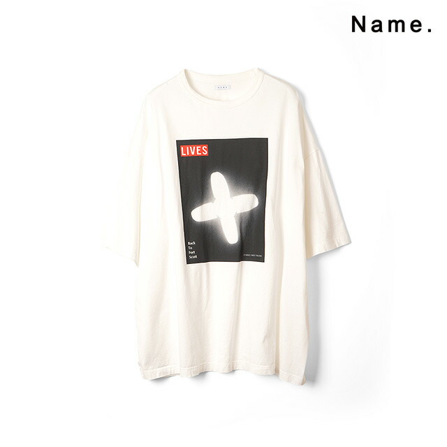 楽天市場】Name. ネーム 40/2 COTTON PRINT TEE 