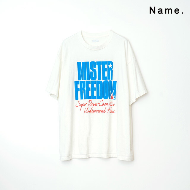 楽天市場】Name. ネーム 40/2 COTTON PRINT TEE 