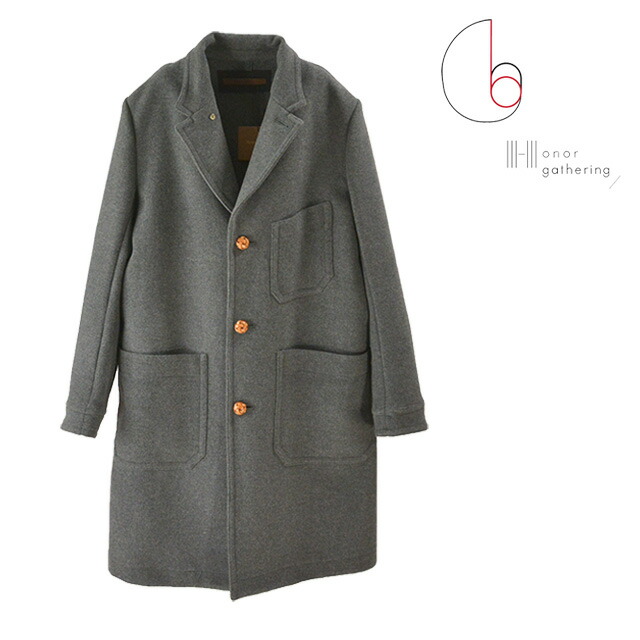 ジャケット・アウター CLANE HOMME  BAL COLLAR OVER SIZE COAT 楽天市場】クラネ オム CLANE HOMME バルカラー オーバーサイズ