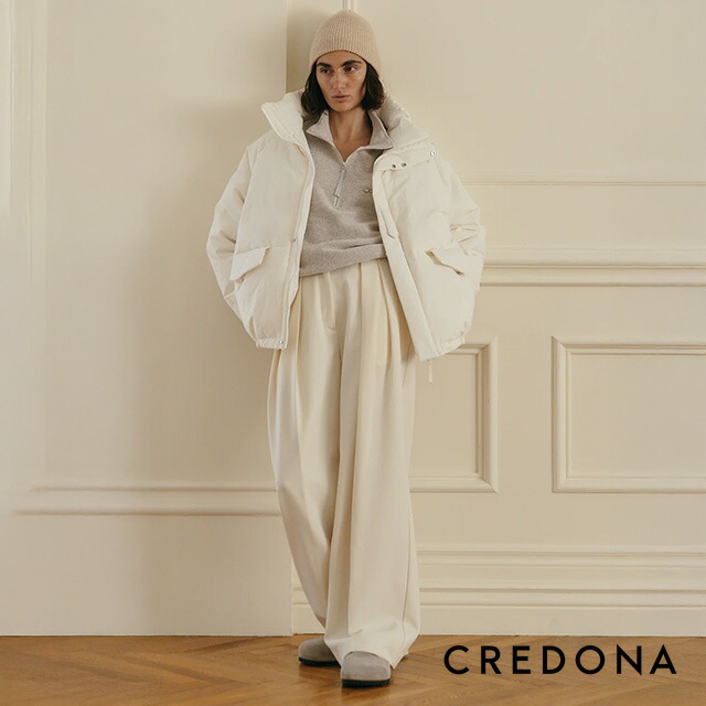 【15時までのご申しつけるで即日送りとどける】クレドナ CREDONA フレンチ デュベ 落ち込む FRENCH DUVET DOWN  落ち込む上衣 ホワイトダックダウン 【2025 新作】