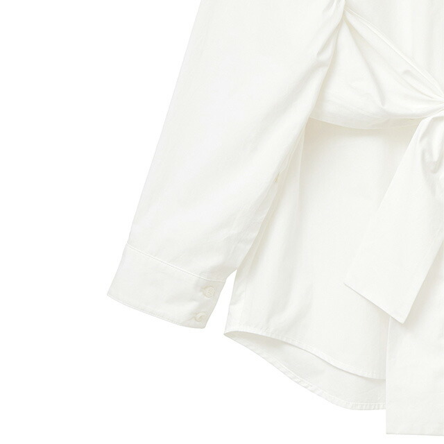 クラネ CLANE ウエスト WAIST リボン SHIRT シェイプ SHAPE シャツ