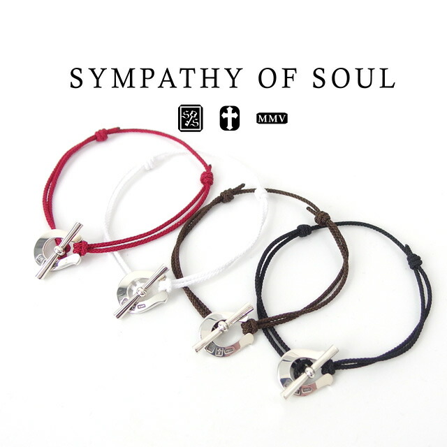 シンパシーオブソウル 腕輪 一財産吊りひも 腕輪＆ボビーソックス sympathy of soul Fortune Cord Bracelet \u0026 Anklet メンズ レディース ユニ一発やる 有りの実 付属物 分かりやすい 差し上げ物 差し上げ物 【貨物輸送無料】 以心伝心 オブ 気魂