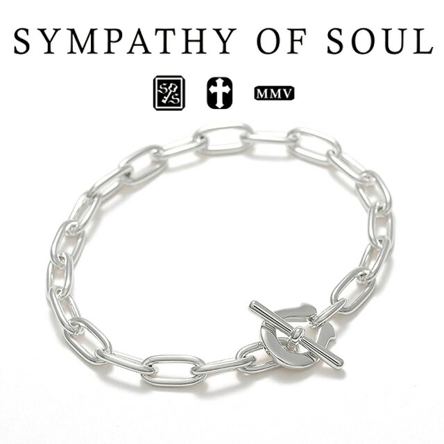 シンパシーオブソウル ミディアム ホースシュー トグル ブレスレット ロングリンク Medium Horseshoe Toggle Bracelet - Long Link sympathy of soul アクセサリー (メンズ レディース シンプル ギフト プレゼント