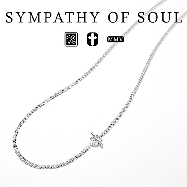 シンパシーオブソウル ネックレス クラシックチェーン 60cm シルバー 馬蹄 sympathy of soul Classic Chain  Necklace ネックレス 喜平 メンズ レディース アクセサリー シンパシー オブ ソウル 【正規 公式通販】 プレゼント ギフト | store 