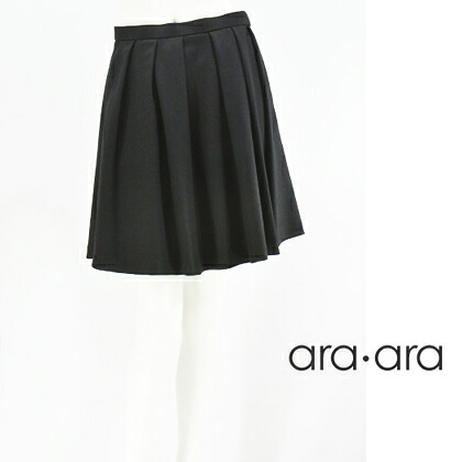 araara ara・ara アラアラ スカート レディース ハーフ丈 ひざ丈 ウール 143024【正規取扱店】【15:00までのご注文で即日配送】 プレゼント ギフト