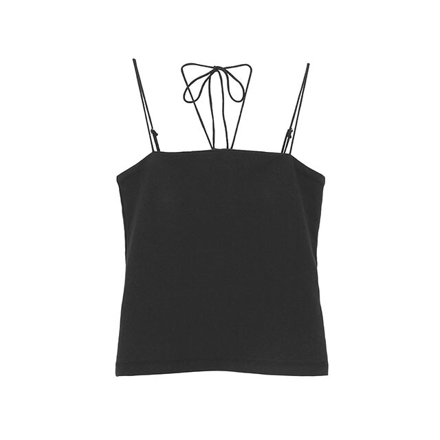 クラネ CLANE シンコード ホルター ネック トップス THIN CORD HALTER NECK TOPS ベアトップ 取り外し可能 カップ付き 肩紐調整可 レディース 【2026 新作】【15:00までのご注文で即日配送】|store Volk